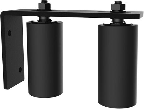 2" Gate Roller Guide with L-Bracket, Universal Adjustable Gate Guide Roller,Sliding Gate Rollers,Heavy Duty Sliding Gate Kit for Door Hardware and Sliding Gates in Saudi Arabia