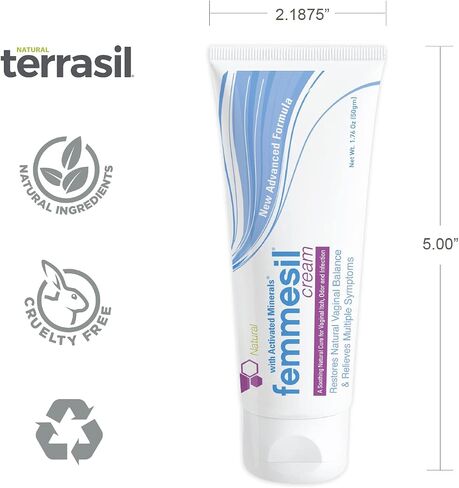 Femmesil Feminine Care Vaginal Health Antifungal Cream for Relief from Yeast Infection, Vaginal Itch & Irritation, Vaginal Cream for Women, 50gm Tube in Saudi Arabia