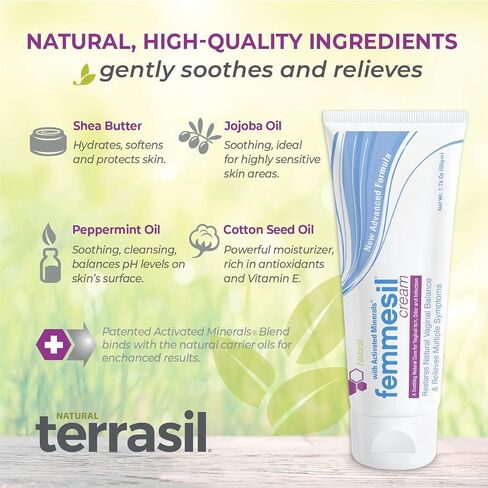 Femmesil Feminine Care Vaginal Health Antifungal Cream for Relief from Yeast Infection, Vaginal Itch & Irritation, Vaginal Cream for Women, 50gm Tube in Saudi Arabia