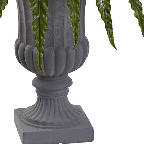 Nearly Natural 30in. Birds nest Fern Artificial Plant with Urn in Saudi Arabia
