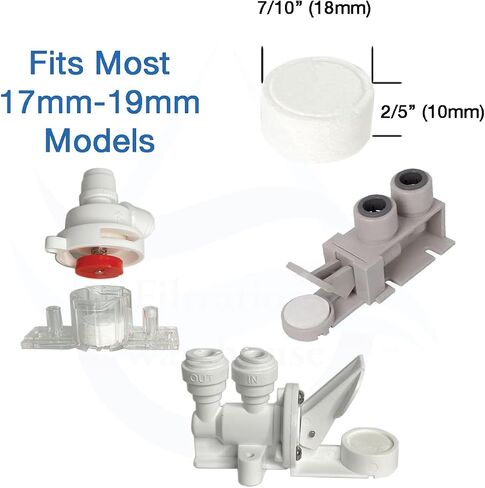 Replacement Pads for Mechanical Leak Detectors/Water Stop Valves - For Under Sink Reverse Osmosis and Water Filtration Systems in Kuwait