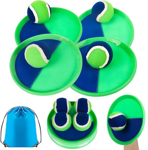 Toss and Catch Ball Set Kids Toys - lawn Games Beach Games Beach Toys Pool Toys Outdoor Toys for Kids Ages 3 4 5 6 7 8 9 10 Years Old Boy Girl Toys, Playground Sets for Kids/Adults/Family in Saudi Arabia
