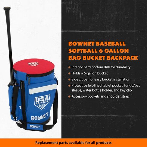 Bownet Bucket Padded Top Shoulder Strap Carry Side Zipper Coaches Tool Bag Black in Kuwait