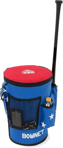 Bownet Bucket Padded Top Shoulder Strap Carry Side Zipper Coaches Tool Bag Black in Kuwait