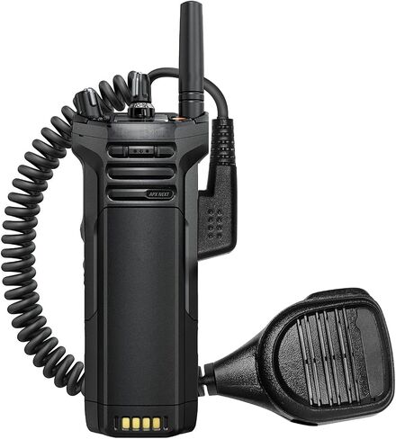 CP100D Speaker Mic for Motorola Radios R2 BPR40D BPR40 CP100D CP200D CP200 CP185 CLS1410 CLS1110 DLR1060 RDU4100 RDU4160D RMU2040 RMU2080D CLS DTR RDU RMU, 2 Pin Shoulder Microphone(Black) in Saudi Arabia