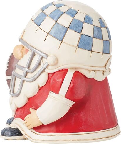 تمثال مصغر من Enesco Jim Shore Heartwood Creek Athletes لاعب كرة القدم Touchdowns Gnome - راتنج حجري مطلي يدويًا، تماثيل صغيرة قابلة للجمع، تمثال ديكور منزلي، 4 بوصة in Saudi Arabia