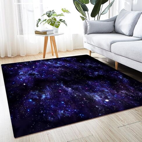 Large Area Rug Carpet Floor Washable Mats Rugs 5'x6' for Living Room Bedroom Home Decor Galaxy Star Nebula Astral in Kuwait