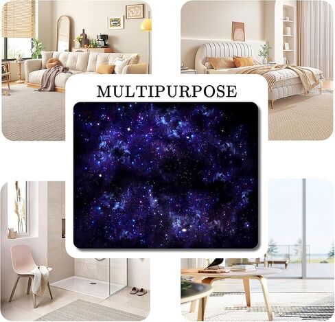 Large Area Rug Carpet Floor Washable Mats Rugs 5'x6' for Living Room Bedroom Home Decor Galaxy Star Nebula Astral in Kuwait
