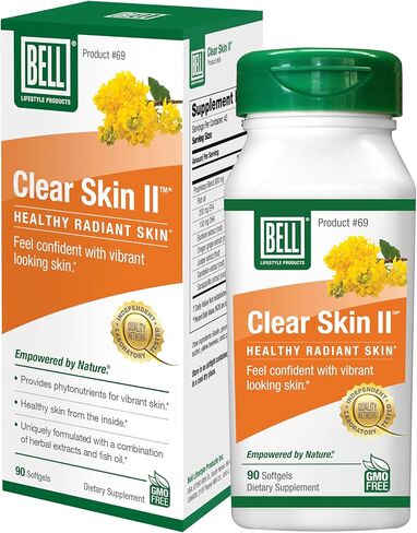 Bell Clear Skin Lifestyle Products | Works from The Inside by Providing The nutrients Needed for Healthy, Vibrant Skin | Sold Directly by The Manufacturer in Saudi Arabia