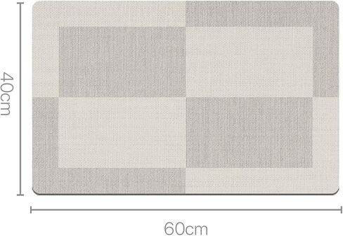 Diatomaceous Earth Bath Mat|Quick Dry Bath Mat|Super Absorbent Bath Mat|Non Slip Bathroom Rugs(40×60cm) (Grey-Beige) in Saudi Arabia