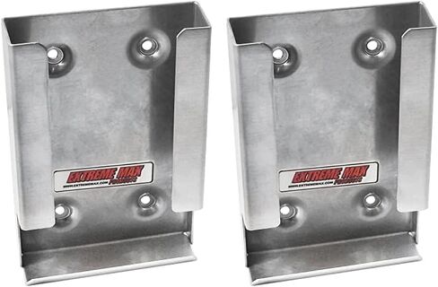 Extreme Max 5001.6148 Wall-Mount Aluminum Spark Plug Dispenser/Holder for Enclosed Race Trailer, Shop, Garage, Storage - Black in Kuwait