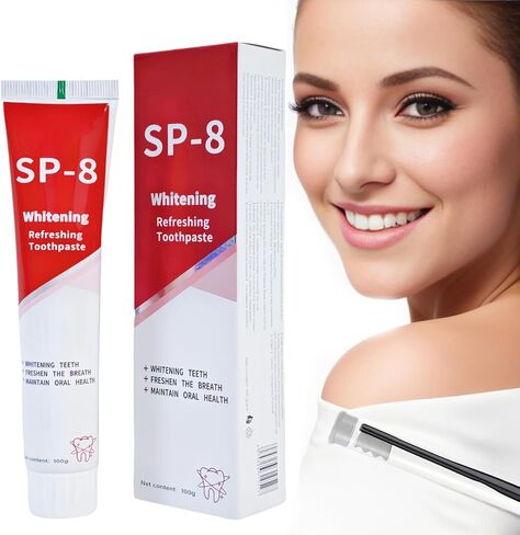 Sp8 Toothpaste, SP6 Ultra Whitening Toothpaste, Sp-8 Pasta Dental, Sp-8 Probiotic Toothpaste Whitening (1Pack) in Saudi Arabia
