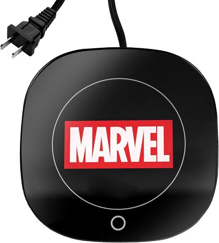 Uncanny Brands Black Panther Wakanda Forever Mug Warmer with Mug – Keeps Your Favorite Beverage Warm - Auto Shut On/Off in Saudi Arabia