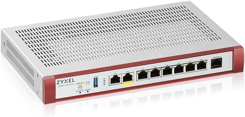 Zyxel ZyWALL USG Flex 500H Hardware Only - High Speed Cyber Security Firewall | 4X Multi-Gig 2.5G 2X PoE+ | VPN | Business Class Recommended up to 300 Users | Nebula Cloud [USGFLEX500H] in Saudi Arabia