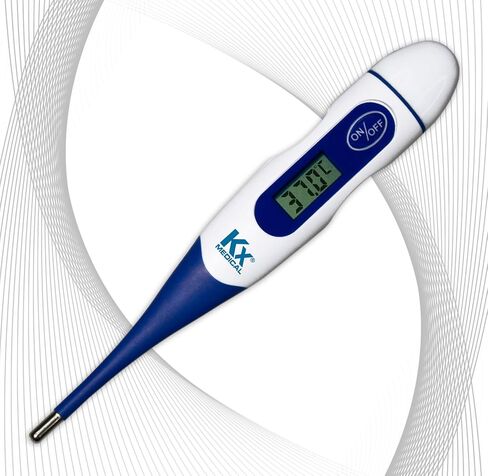 Digital Thermometer Flexible Tip/Measurement of Body Temperature Termometro Digital con Punta Flexible/Medicion de la Temperatura Corporal in Saudi Arabia