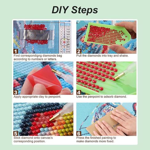 Acudotr Diamond Painting Kits for Adults, 5D DIY Diamond Art Kits for Beginners, Full Drill Diamond Painting Kits for Home Wall Decor, Owl, 12x16 Inch in Saudi Arabia