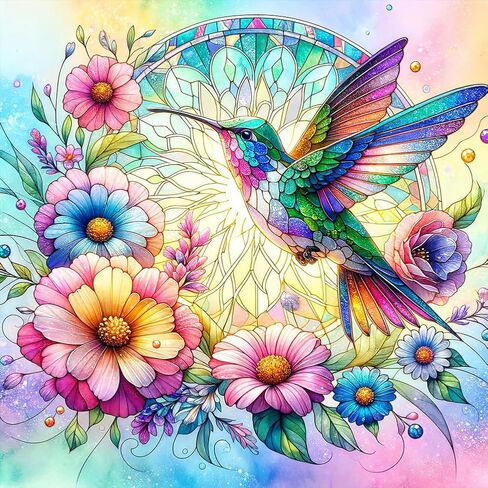 Acudotr Diamond Painting Kits for Adults, 5D DIY Diamond Art Kits for Beginners, Full Drill Diamond Painting Kits for Home Wall Decor, Owl, 12x16 Inch in Saudi Arabia