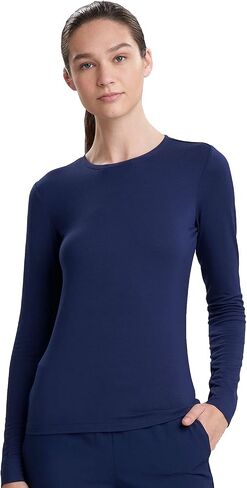 Care+Wear Ultimate Long Sleeve Underscrub Shirts for Women – Moisture Wicking, Ultra-Soft, Wrinkle-Resistant Undershirt in Saudi Arabia