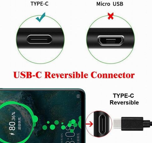 Xiwai 180 درجة لأعلى ولأسفل بزاوية Type-C USB-C OTG إلى USB 3.0 أنثى تمديد محول للهاتف الخليوي والكمبيوتر اللوحي in Saudi Arabia