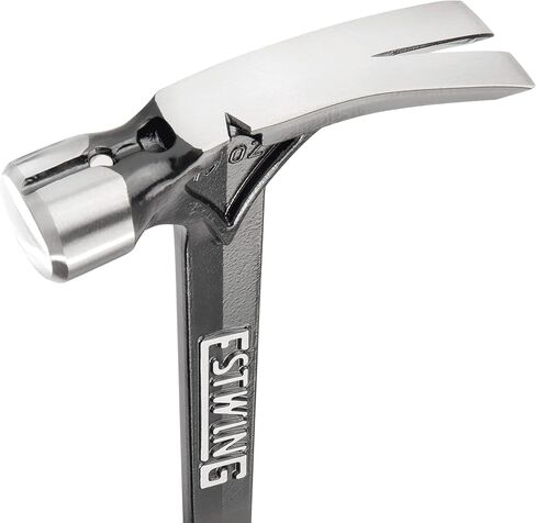 ESTWING Ultra Series Hammer - 19 oz Rip Claw Framer with Smooth Face & Genuine Leather Grip - E19S in Saudi Arabia