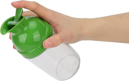 200ml Salad Dressing Shaker Container Condiment Bottles Salad Dressing Bottles Leakage Proof Salad Dressing Jar with Lid for Kitchen (Green) in Saudi Arabia