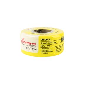 2" x 150' FibaTape FDW6415-U Yellow FibaTape Self-Adhesive Mesh Joint Tape