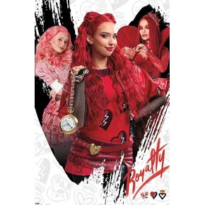 Trends International Disney Descendants: The Rise of Red - Royalty Wall Poster, 22.37" x 34.00", Premium Unframed Version