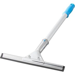 Hot Griddle Squeegee with 7.8 Inch Flexible Heat-Resistant Rubber Blade, 16" Long Handle, Ideal for 300 to 350 Degree Fahrenheit hot griddles Cleaning by Weavura