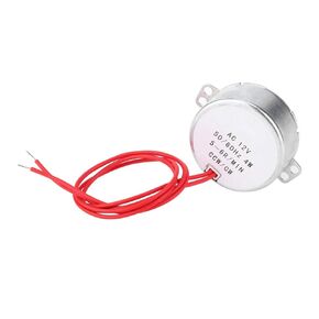 Synchronous Motor, TYC30 Synchronous Motor AC 12V 4W 5-6RPM CCW/CW with Wire