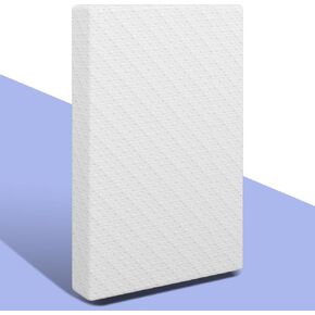 pareler bear Pure Cotton 3" Mini Crib Mattress, 38x24 Premium Foam Crib Mattresses for Babies and Toddlers, Odorless & Steady Crib Mattress fits Most Mini Cribs, Waffle Grid