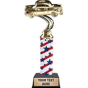 Chevy Trophies - 10.25" Customized Auto Show Trophy for Car Show Awards, Racing Trophies, Auto Awards Prime