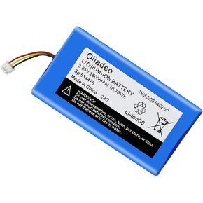oliadeo Replacement for Infant Optics DXR-8 Battery: Fits Video Baby Monitor, Sp 803048 Rechargeable Lithium Ion Battery 3.7V