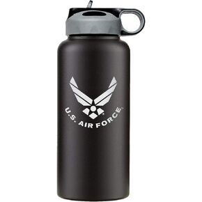 32oz Army Stainless Steel Insulated Water Bottle with Engraved US Army Logo - Army Gifts for Veterans | Disabled USMC Vet Owned SMALL Business