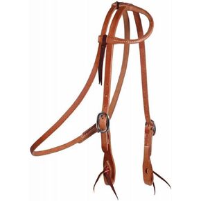Professional's Choice Cowboy Laced Single Ear Headstall w/Throatlatch N/A N/A