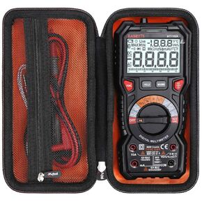 Mchoi Hard EVA Travel Case Fits for KAIWEETS Digital Multimeter TRMS 6000 Counts Ohmmeter(CASE ONLY)