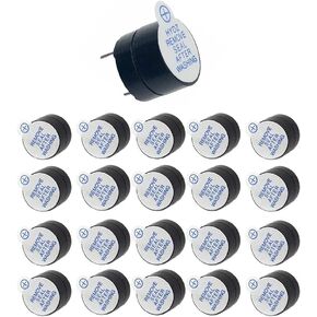 Ximimark 5V 12MM Active Buzzer Magnetic Long Continous Beep Tone Alarm Ringer Electromagnetic Buzzer 20PCS