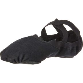 Bloch Men's Dance Synchrony Split Sole Stretch Canvas Ballet Slipper/Shoe, Black, 8 C US
