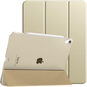 TiMOVO for iPad Air 13 Inch Case M2 2024, Slim Stand Cover for iPad Air 13-inch, Support Touch ID, Auto Wake/Sleep Smart Shell with Translucent Back, iPad Air 13 Case, Starlight