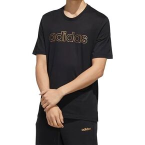 adidas Men's Essentials Single Jersey Linear Embroidered Logo T-Shirt