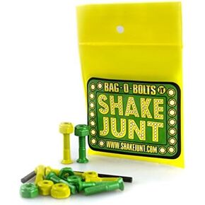 Shake Junt Allen Head Bag-O-Bolts 4 Green / 4 Yellow Hardware - 7/8"