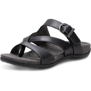 Eastland Women's Bar Harbor Slide Sandal, Black, 10