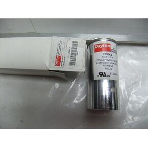 Motor Run Capacitor, 30 MFD, 370V, Round