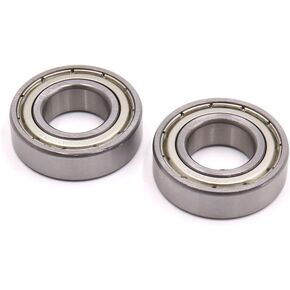 uxcell 2Pcs 6003Z Stainless Steel Motorcycle Deep Groove Radial Ball Bearing 35 x 17 x 10mm