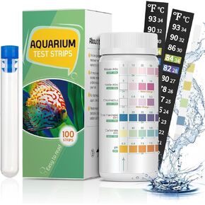 Pawfly 18 in 1 Drinking Water Test Kit, 125 Strips for Tap Water Well Swimming Pool Aquarium Spa, Home Water Quality Test Strips for pH Hardness Chlorine Lead Iron Copper Nitrate Fluoride & More