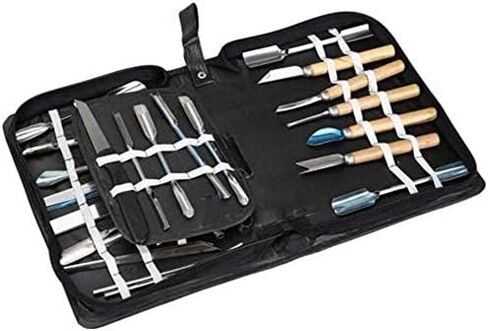 Culinary Carving Tool Set Fruit Vegetable Food Garnishing / Cutting / Slicing Garnish Tools Kit (46 pcs) in Saudi Arabia
