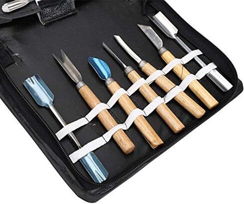 Culinary Carving Tool Set Fruit Vegetable Food Garnishing / Cutting / Slicing Garnish Tools Kit (46 pcs) in Saudi Arabia