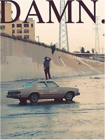 kendrick Lamar Poster Music Canvas Print Poster Wall Art Bedroom Decor Room Decor Gift Unframe 12x16inch (30x40cm) in Saudi Arabia