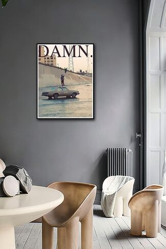 kendrick Lamar Poster Music Canvas Print Poster Wall Art Bedroom Decor Room Decor Gift Unframe 12x16inch (30x40cm) in Saudi Arabia