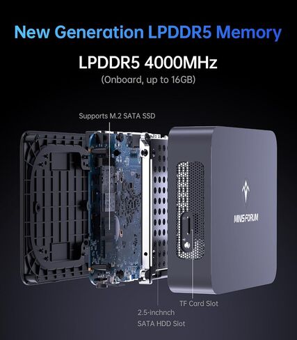 كمبيوتر صغير من MINSFORUM NAB9 Intel Core i9-12900HK 14 نواة/20 خيط، حتى 5.0 جيجا هرتز، ذاكرة وصول عشوائي 32 جيجا بايت، 1 تيرابايت PCIe4.0 SSD، كمبيوتر صغير ثنائي 2.5 جيجا RJ45 LAN صغير، 2 × HDMI/USB-C(4K@60 هرتز)، 7X USB المنافذ، واي فاي 6، BT5.2 in Kuwait