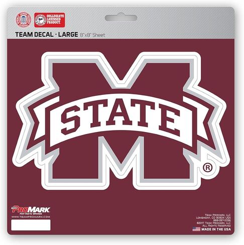 ملصق FANMATS NCAA Nebraska Cornhuskers للجنسين Nebraska Cornhuskers ملصق Die Cutnebraska Cornhuskers ملصق مقطوع بالقالب، لون الفريق، 8x8، 8162029642 in Saudi Arabia